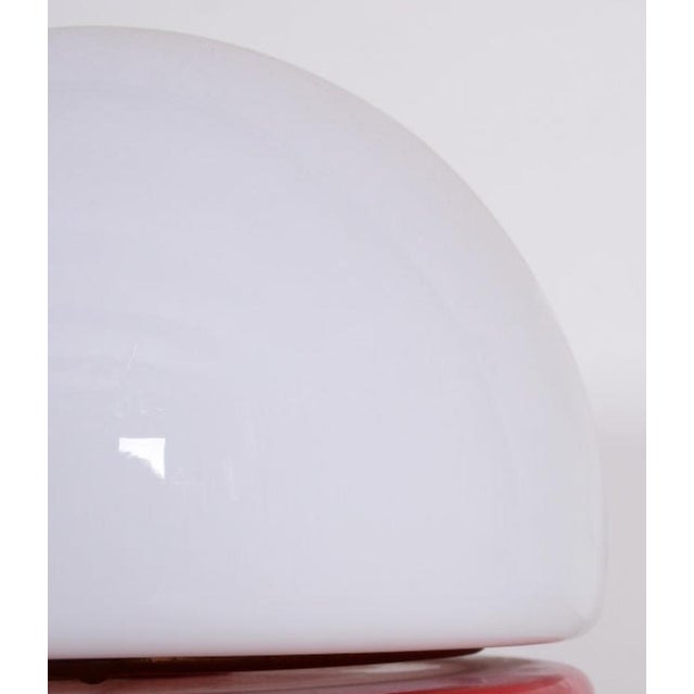 Mid-Century Modern Mid-Century Bohemian Mushroom Table Lamp in Glass from Štěpán Tabery, 1960s For Sale - Image 3 of 8