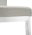 Textile Parma Light Grey Vegan Leather & Steel Counter Stools - Set of 2 For Sale - Image 7 of 11