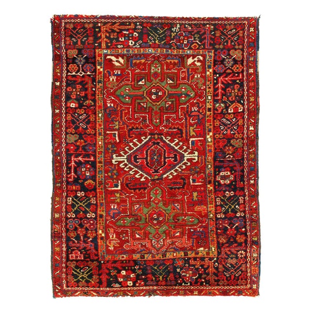 Fine Persian Antique Karajeh Rug For Sale - Image 4 of 4