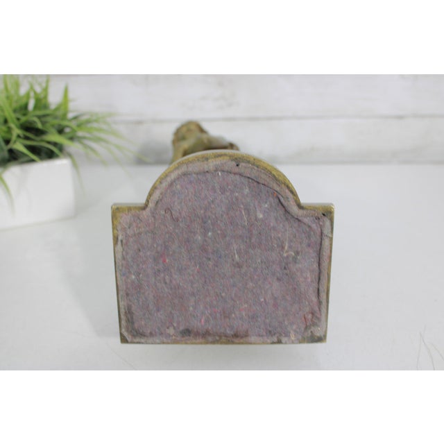 Antique 19th Century French Gilt Bronze Sculpture - Au Clair De La Lune by Eutrope Bouret - Signed 17-Inch Belle Epoque Figurine For Sale - Image 12 of 14