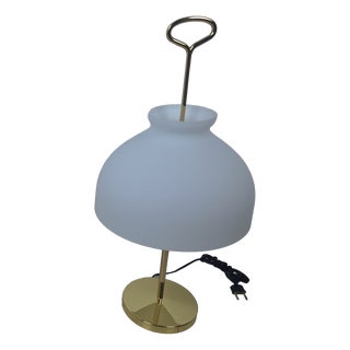 Vintage LTA3 Model Table Lamp in Brass by Ignazio Gardella for Azucena, 1950s For Sale
