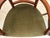 Petite Scale Mid-Century Italian Walnut Horseshoe Rail Back Armchairs - A Pair For Sale - Image 9 of 18