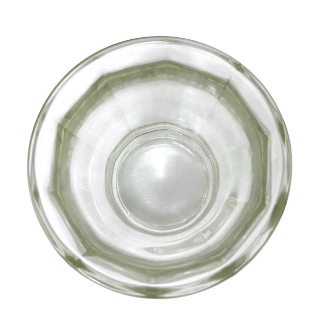 American 1950s Glass Biscuit Jar With Lid For Sale - Image 3 of 5