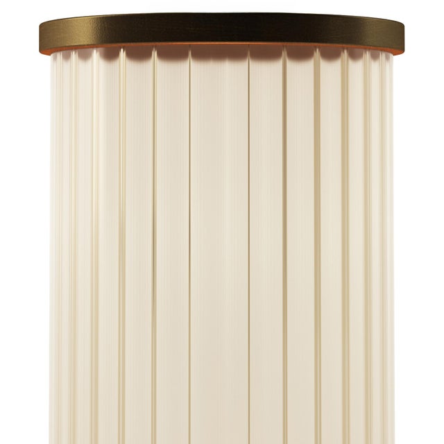 Metal CANDLESTICK Rechargeable Cordless LED Table Lamp, 3-Levels Brightness Touch Sensor Control, Brushed Brass For Sale - Image 7 of 14