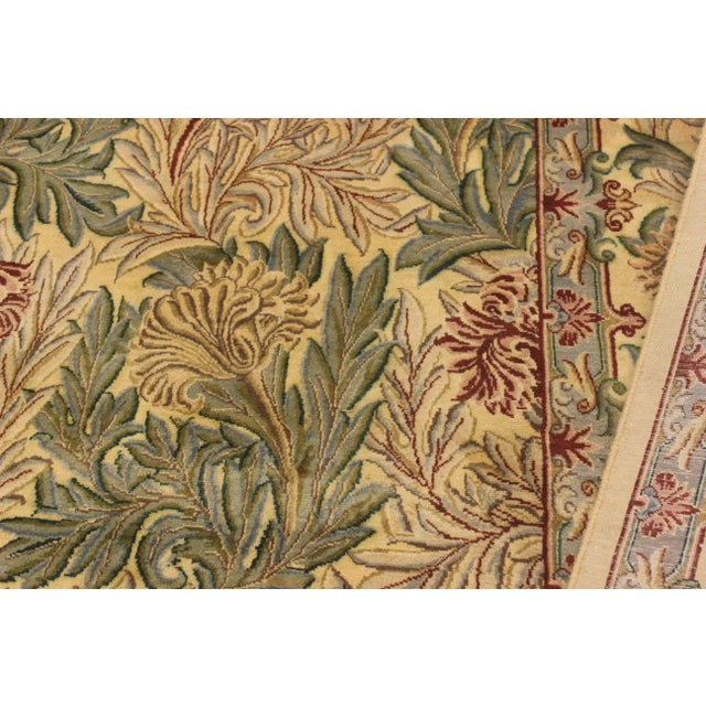 Shabby Chic Tulip PakPersian Green & Gold Wool Rug 10'1" X 14'1