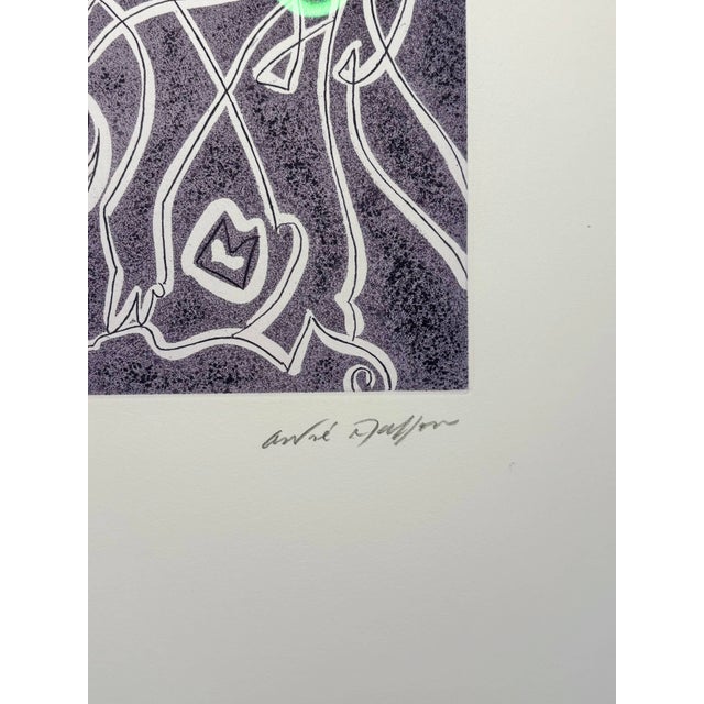 André Masson, Meeting, Original Signed Print, 1975, Framed For Sale - Image 10 of 12
