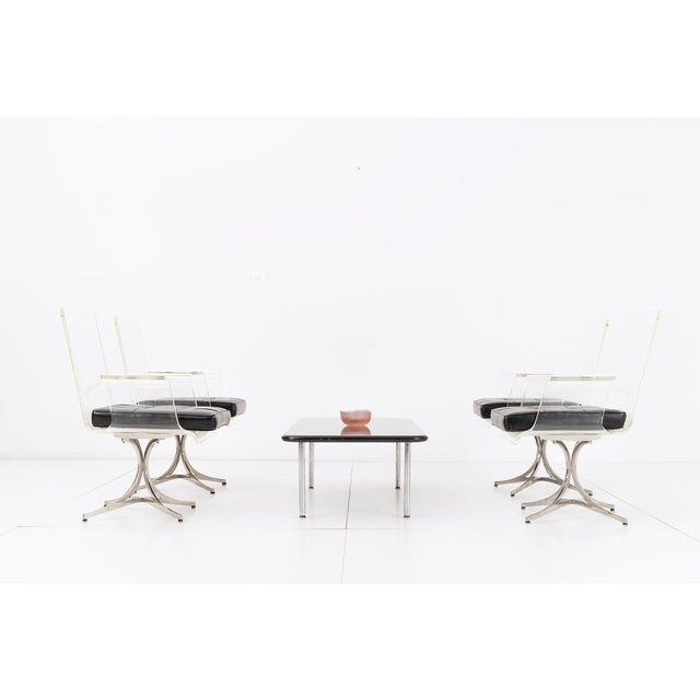 1960s Set of Four Laverne Flower Dining or Occasional Chairs For Sale - Image 10 of 10