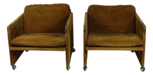 Italian Springtime Armchairs by Marco Zanuso for Arflex, 1965, Set of 2
