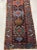 Antique Northwest Runner in Smokey Blackish-Blue Ground with Teals, Blues, Greens 3 x 13.10 For Sale - Image 10 of 13