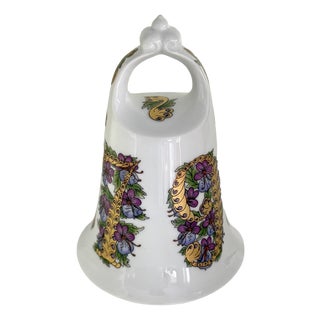Vintage Poetic Porcelain Annual Bell for Hutschenreuther, Germany, 1979 For Sale