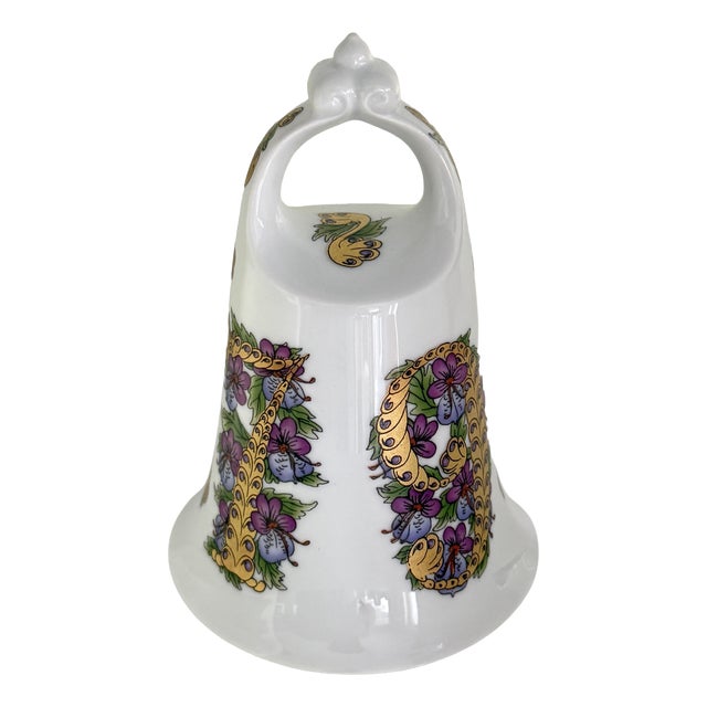 Vintage Poetic Porcelain Annual Bell for Hutschenreuther, Germany, 1979 For Sale