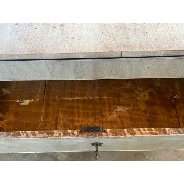 19th Century Carlo X Italian Bleached Walnut Chest of Drawers For Sale - Image 10 of 15