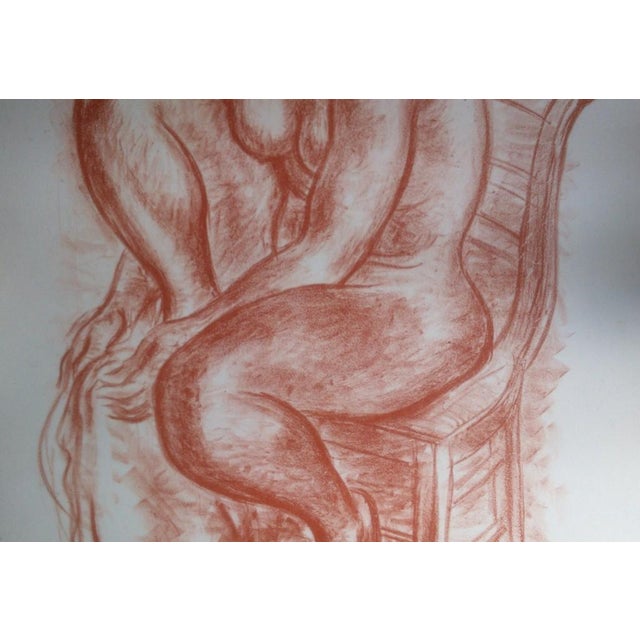 Georges Capon, Female Nude, Numbered 45/60, 1890s, Lithograph For Sale - Image 3 of 8