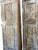 Antique Carved Wooden Door Panel | Distressed Blue Floral Rustic Barn Door 96x27 For Sale In Orlando - Image 6 of 6
