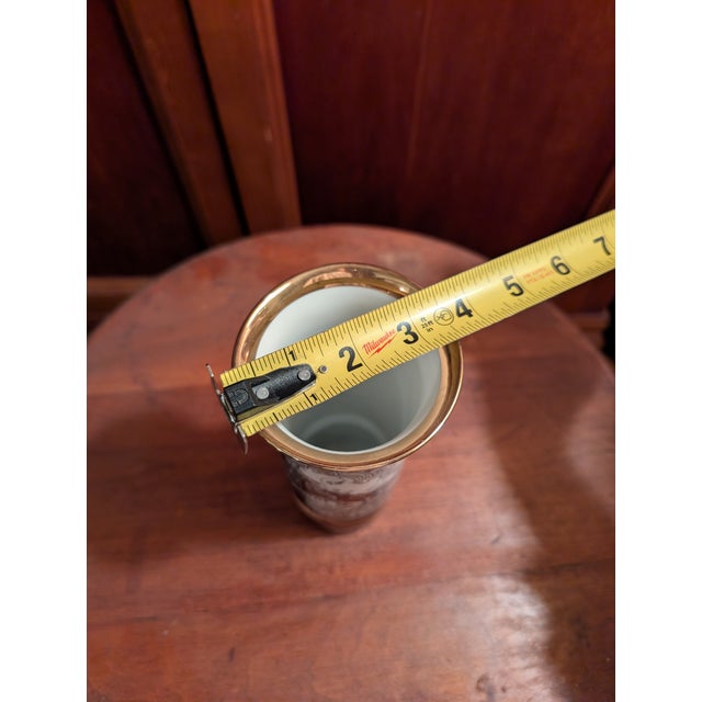 Ceramic Hungarian Endre Szasz for Hollohaza Porcelain Vase For Sale - Image 7 of 11