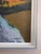 Burnt Orange 1975 'River Through the Hills' Vintage Original Expressive Swedish Abstract Landscape Oil Painting, Framed For Sale - Image 8 of 13