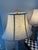 Uttermost Attributed to Uttermost Carved Wood Table Lamps W/ Shades (32"h) - a Pair For Sale - Image 4 of 12