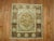 Vintage Square Mini Oushak - 2'2" x 2'3" For Sale - Image 4 of 5