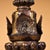 Large Vintage Gilt Bronze Tibetan Stupa - Himalayan Buddhist Chorten Altar Shrine For Sale In Los Angeles - Image 6 of 10