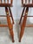 1970s Pair Bent Brothers Plank Bottom Dining Room Desk Side Chairs For Sale - Image 11 of 11