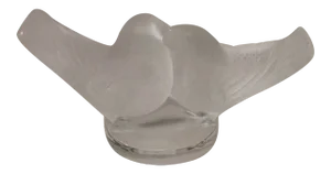 LaLique Society of America 1993 Crystal Love Birds New in Box