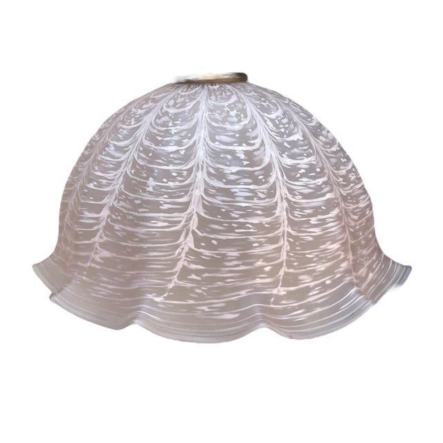 Pink Large Pink Murano Glass Light Pendant, 1970s For Sale - Image 8 of 13