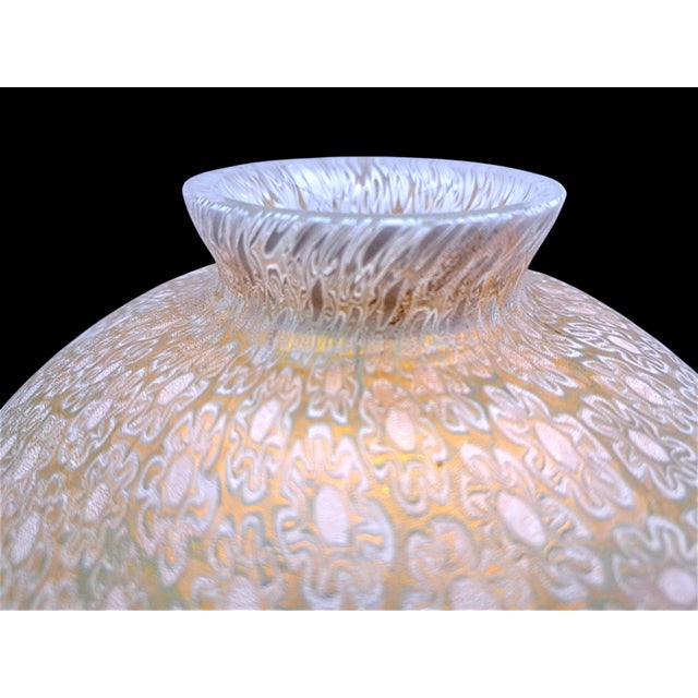 Glass Murano Glass Potiche Vase in Polychrome Murrine with Gold Inclusions by La Murrina, 1980s For Sale - Image 7 of 15
