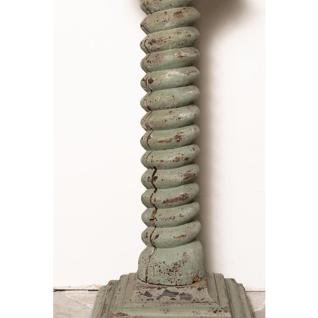 Antique French Barley Twist Display Pedestal For Sale In Salt Lake City - Image 6 of 13