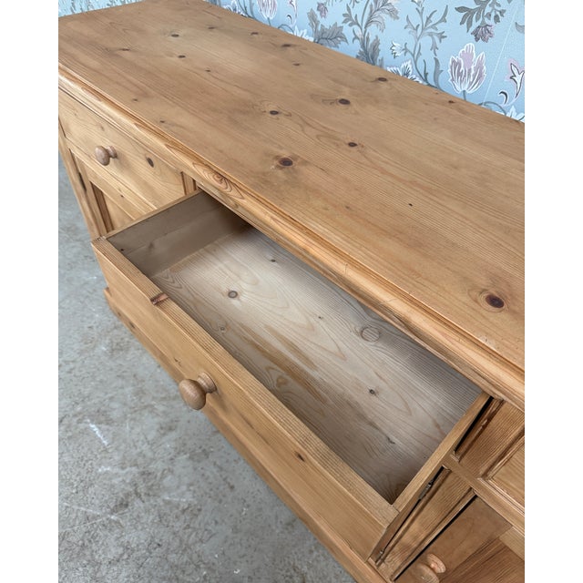 Vintage Sideboard in Pine, 1970s For Sale - Image 13 of 17