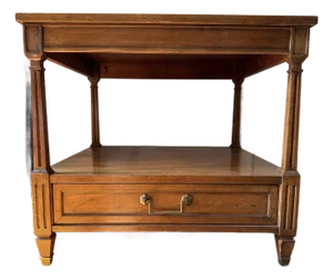 Vintage Baker Furniture End Table Side Table Nightstand