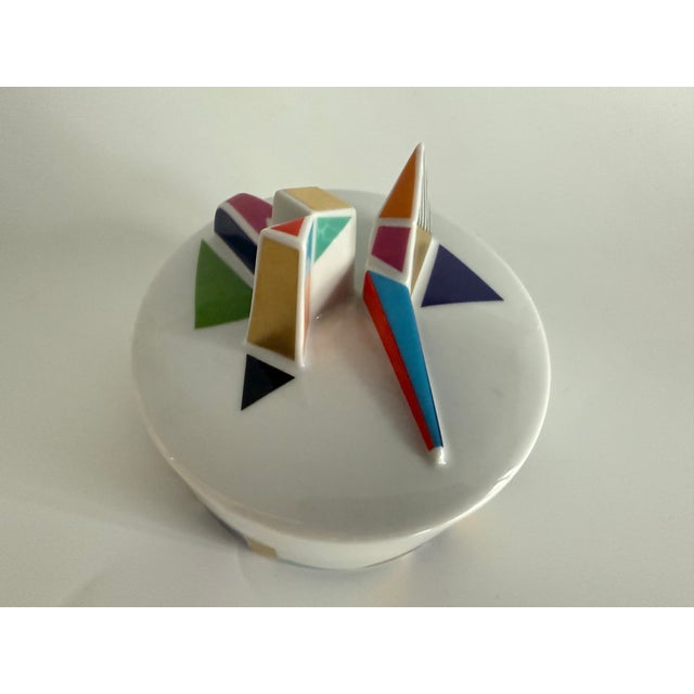 Artist Collection Box with Lid by Brigitte Döge for Rosenthal Studio Line, Germany, 1990s, in Flawless conditions....