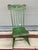 Antique Pennsylvania Paint Decorated Plank Seat Farmhouse Rocking Chair, 1850’s For Sale - Image 9 of 12