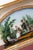 Antique French Restoration Painted Trumeau Mirror, 1830s For Sale - Image 9 of 10