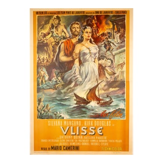 Ulysses by Longhi 1954 1st Printing Kirk Douglas the Odyssey "Ulisse" For Sale