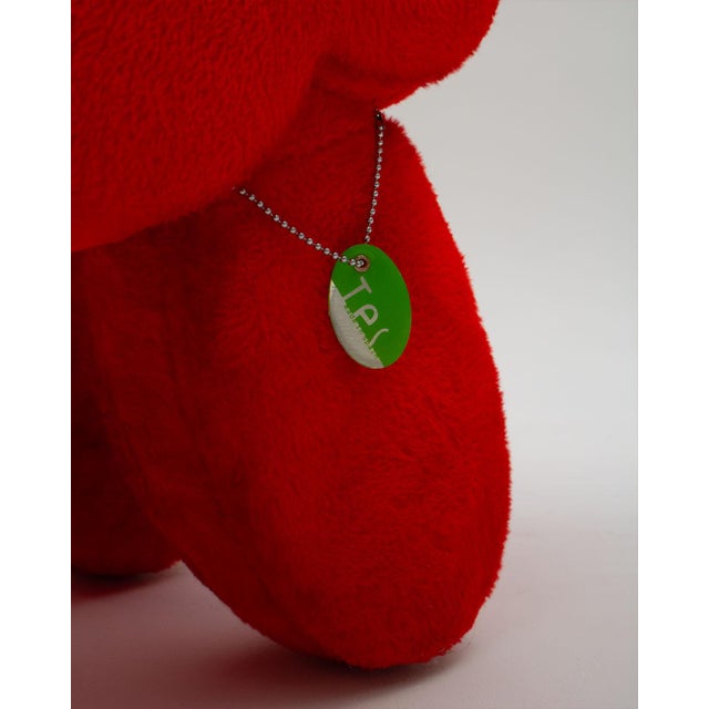 1990s Postmodern Velvet Armchair, 1990s For Sale - Image 5 of 10