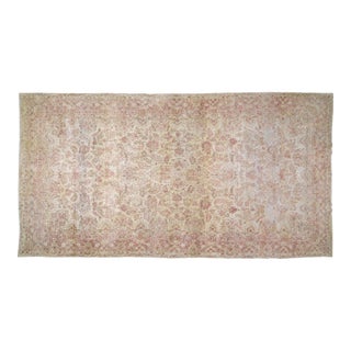 Vintage Turkish Anatolian Professional Hand Made Rug, 9'8x18'5 For Sale