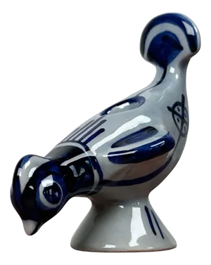 Mid-Century Modern Danish Studio Pottery Bird Candleholder from Søholm, 1960s