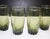 1960s Anchor Hocking Drinking Glasses in Central Park Ivy Green Swirl Pattern - Set of 4 For Sale In Sacramento - Image 6 of 9