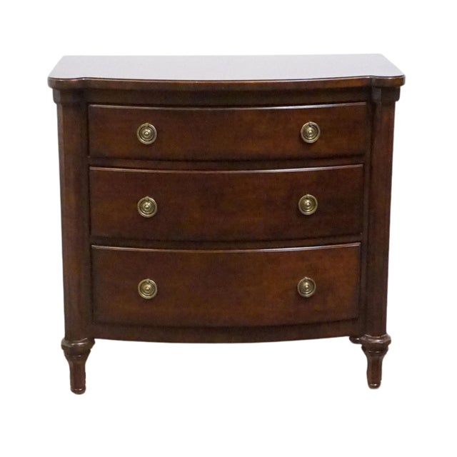 Traditional Bernhardt Furniture Martha Stewart Collection Solid Cherry Traditional Style 35" Nightstand 102-229 For Sale - Image 3 of 13