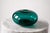 Large Emerald Green Art Glass Stockholm Donut Vase from Ikea, 1999 For Sale - Image 4 of 8