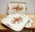 Farmhouse Set of Four Cottage Chic Large Floral Trays For Sale - Image 3 of 11