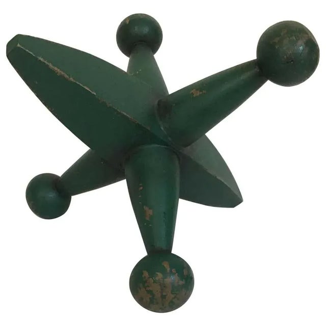 Green Large Wood Jack For Sale - Image 8 of 8