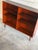 1960s Rosewood Bookcase Small Open Double Column Shelving Unit Made in Denmark 1960s For Sale - Image 5 of 10