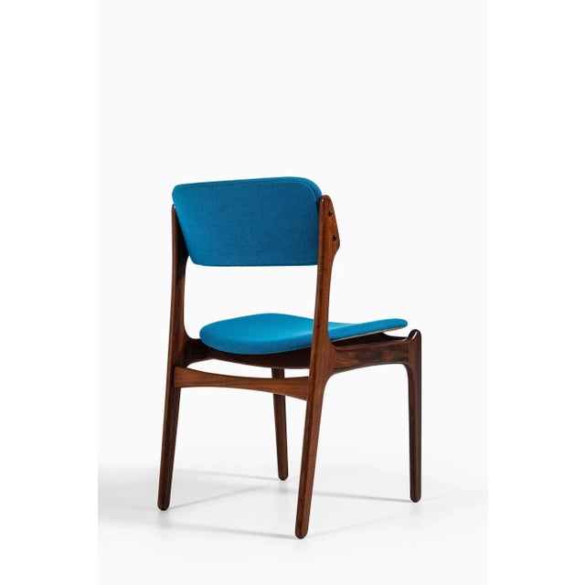 Vintage OD-49 Dining Chairs by Erik Buck for Oddense Maskinsnedkeri, Set of 6 For Sale - Image 4 of 11