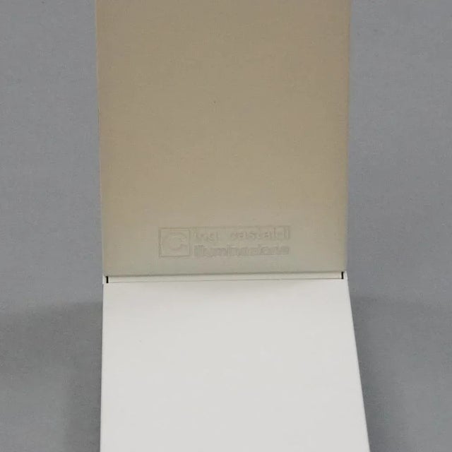 White Postmodern White Floor Lamp by Maurizio Bertoni for Castaldi For Sale - Image 8 of 9