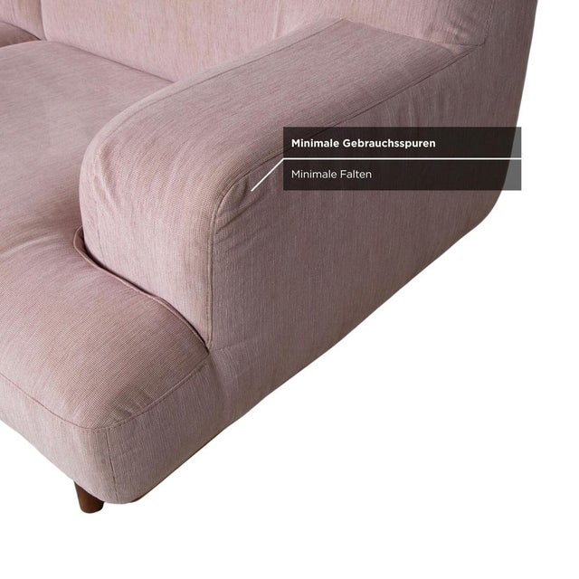 Madison 2-Seater Sofa in Pink Fabric from Bolia For Sale - Image 9 of 15