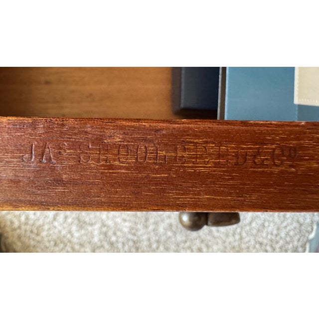 Late 19th Century 19th Century British Partners' Desk For Sale - Image 5 of 5