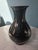 Mid 20th Century Antique Chinioiserie Brass Vase With Mother of Pearl Inlay For Sale - Image 5 of 8