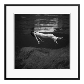 Toni Frissell 'Floating' Archival Pigment Print Framed in Black For Sale