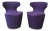 Fabric Armchairs from B&B Italia / C&B Italia, Set of 2 For Sale